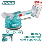 vibradora inalámbrica para baldosa 20V Total TTVLI2001 para instalación de cerámica