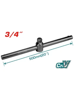 volvedor para copas en T corredizo 3/4 pulgadas x 20 pulgadas Total THTSWC0120 para trabajo mecánico