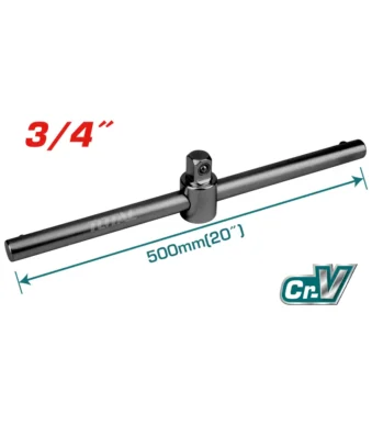 volvedor para copas en T corredizo 3/4 pulgadas x 20 pulgadas Total THTSWC0120 para trabajo mecánico