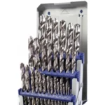 juego de 29 brocas de acero rápido IRWIN 1865296 de 1/16 a 1/2 pulgadas para metal, madera y plástico