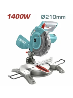 acolilladora ingleteadora 8-1/4 pulgadas 1400w total tools uts42142107