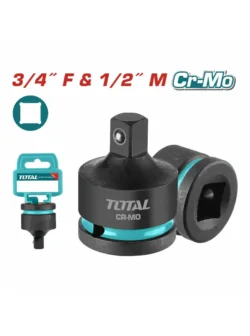 adaptador de impacto 3/4 hembra a 1/2 macho total thiad3412