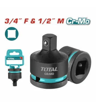 adaptador de impacto 3/4 hembra a 1/2 macho total thiad3412