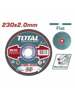 disco de corte 9 pulgadas 5/64 acero inoxidable total tac2202301