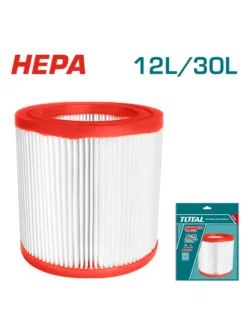 filtro para aspiradora 30 litros TOTAL TVCAIHP02 repuesto para aspiración de polvo y suciedad