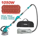 lijadora de drywall 8 1/2 pulgadas TOTAL UTWS10501 de 600 a 2600 RPM para lijado de paredes y techos