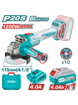 mini pulidora inalambrica 4-1/2 pulgadas total incluye 2 baterias 5ah y discos