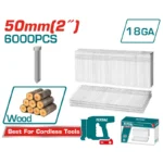 clavillo sin cabeza 1 pulgada ga18 total 6000 unidades