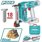 puntilladora inalámbrica TOTAL TCSTLI3805 para clavos con cabeza hasta 18mm en madera