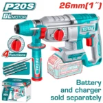 rotomartillo inalámbrico SDS Plus 2.5J TOTAL TRHLI26208 para perforación en concreto