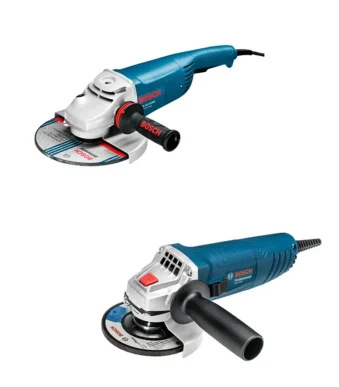 combo Bosch con pulidora angular GWS 22-230 y mini pulidora GWS 850 para corte y desbaste