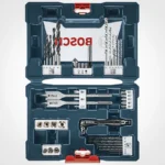 contenido del set BOSCH Big-Bit de 41 piezas con puntas y accesorios para diferentes tipos de tornillos