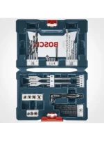 contenido del set BOSCH Big-Bit de 41 piezas con puntas y accesorios para diferentes tipos de tornillos
