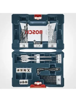 contenido del set BOSCH Big-Bit de 41 piezas con puntas y accesorios para diferentes tipos de tornillos