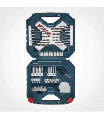 contenido del set BOSCH Big-Bit de 65 piezas con puntas para diferentes tipos de tornillos
