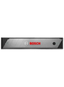 Juego de cuchillas Bosch de repuesto con 10 hojas para navajas o bisturís utilitarios.