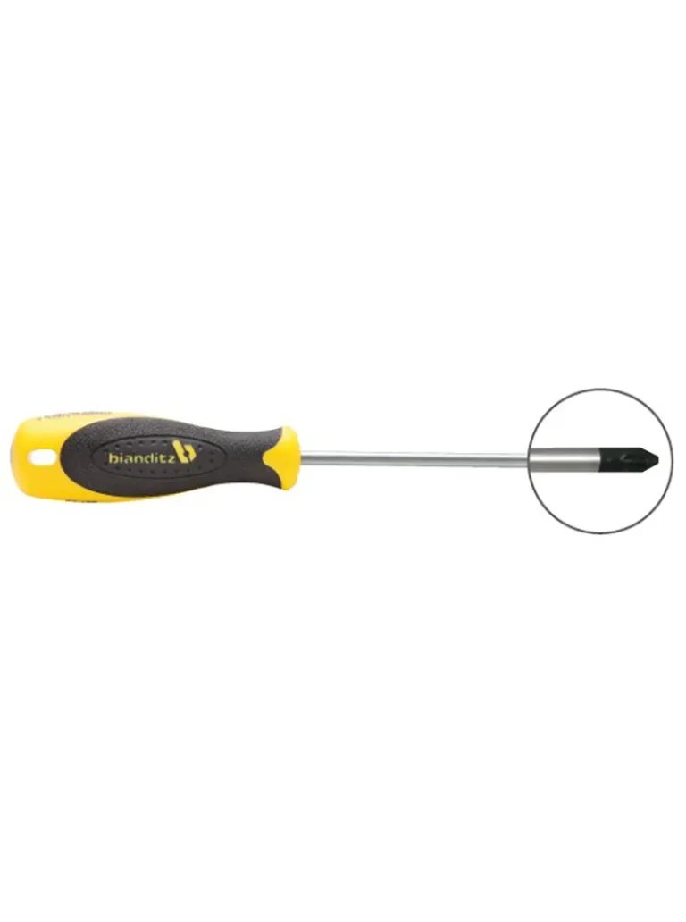 destornillador estrella BIANDITZ 230213 No 1 para tornillos Phillips de mantenimiento y ajuste