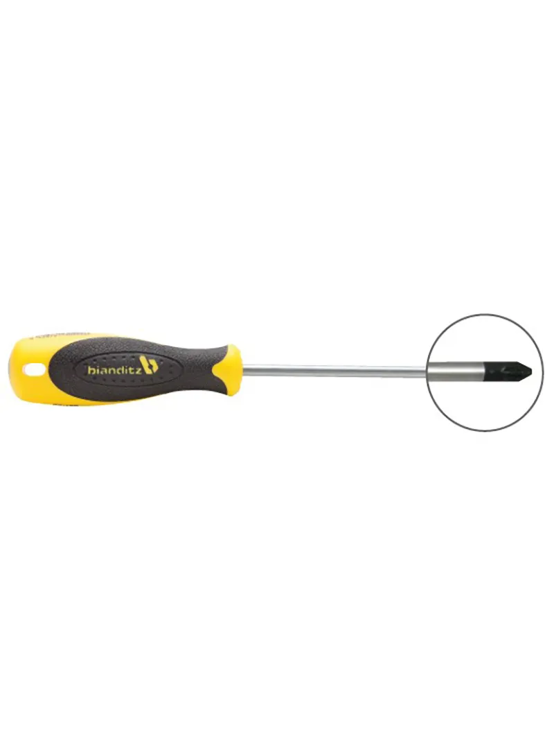 Destornillador estrella No. 3 5/16" x 6" BIANDITZ 230236 destornillador estrella BIanditz 230236 No 3 5/16 x 6 pulgadas para tornillos Phillips grandes