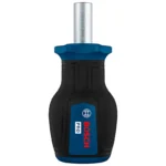 Destornillador Bosch con portapuntas magnético para puntas intercambiables, ideal para trabajos de ajuste y montaje.