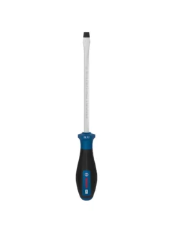 Destornillador Bosch con punta plana SL 1.6 x 10 mm y varilla de 175 mm para ajuste y desajuste de tornillos ranurados.