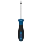 Destornillador Bosch con punta Torx TX10 y varilla de 75 mm para ajuste y desajuste de tornillos Torx.