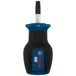 Destornillador tipo tatamaco Bosch con punta Torx TX30 y longitud de 25 mm para ajuste y desajuste de tornillos Torx en espacios reducidos.