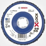 disco de limpieza BOSCH de 125 mm para remover óxido pintura y suciedad en superficies metálicas