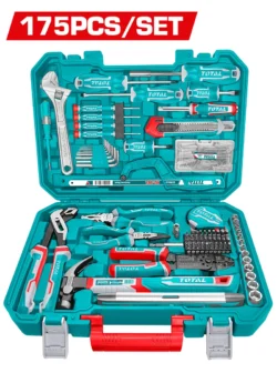 kit de herramientas TOTAL TOOLS THKTHP61757 de 175 piezas con maletin