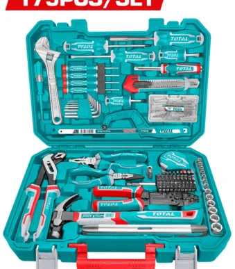 kit de herramientas TOTAL TOOLS THKTHP61757 de 175 piezas con maletin