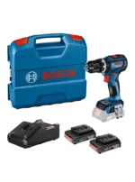 kit taladro BOSCH GSB 18V 90 C con dos baterías recargables y cargador profesional