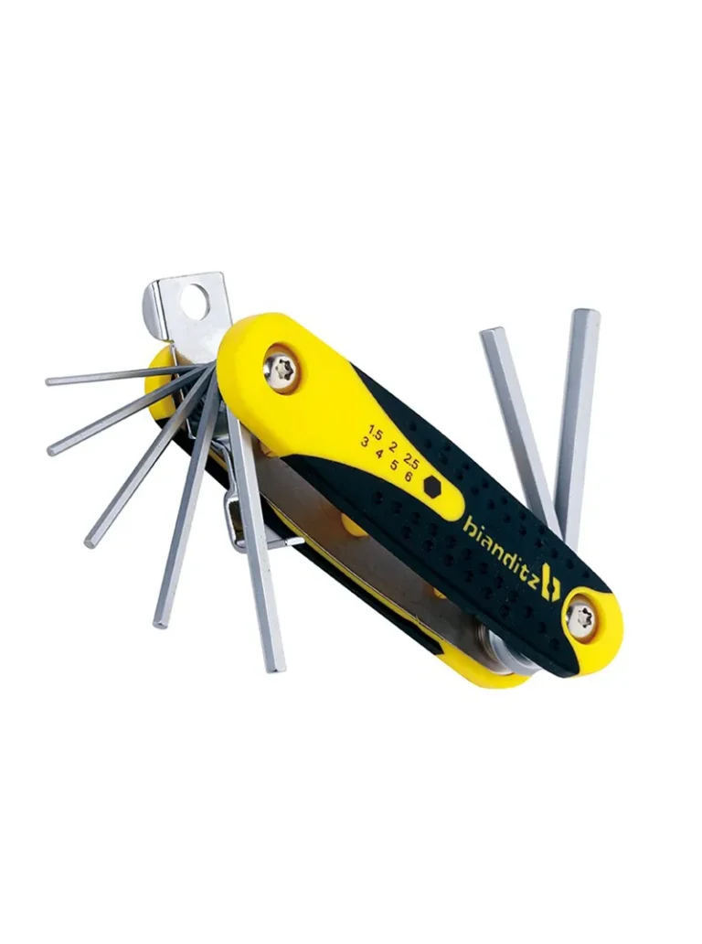 llave bristol tipo navaja BIANDITZ 232007 de 1.5 a 6 mm para ajuste de tornillos hexagonales