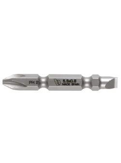 punta estrella doble servicio BIANDITZ 240625 PH2 y plana 5.5 x 2 pulgadas para tornillos Phillips y ranurados