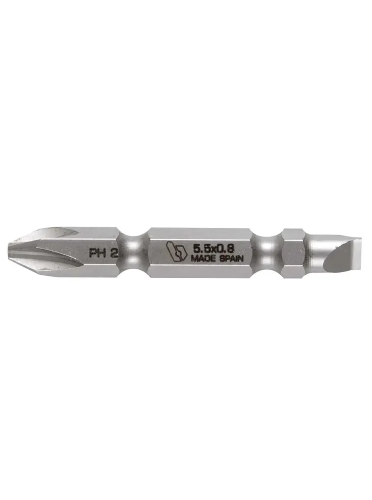 punta estrella doble servicio BIANDITZ 240625 PH2 y plana 5.5 x 2 pulgadas para tornillos Phillips y ranurados