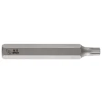 punta pluridentada XZN BIANDITZ 242792 10 mm x 72 mm con cuadrante 10 mm para tornillos multidentados de alto torque