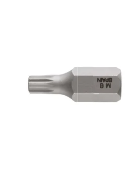 punta pluridentada XZN BIANDITZ 242798 14 mm x 30 mm con cuadrante 10 mm para tornillos multidentados de alta resistencia