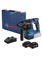 rotomartillo inalámbrico BOSCH GBH 185 LI con 2 baterías para perforación y cincelado profesional