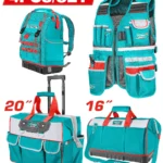 set de bolsos para herramientas TOTAL TOOLS TOS230914 de 4 piezas