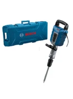 vista lateral del demoledor BOSCH GSH 14 C para trabajos de demolición profesional
