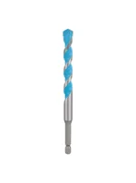 broca BOSCH multipropósito de 1/2 pulgada por 6 pulgadas para metal madera y concreto