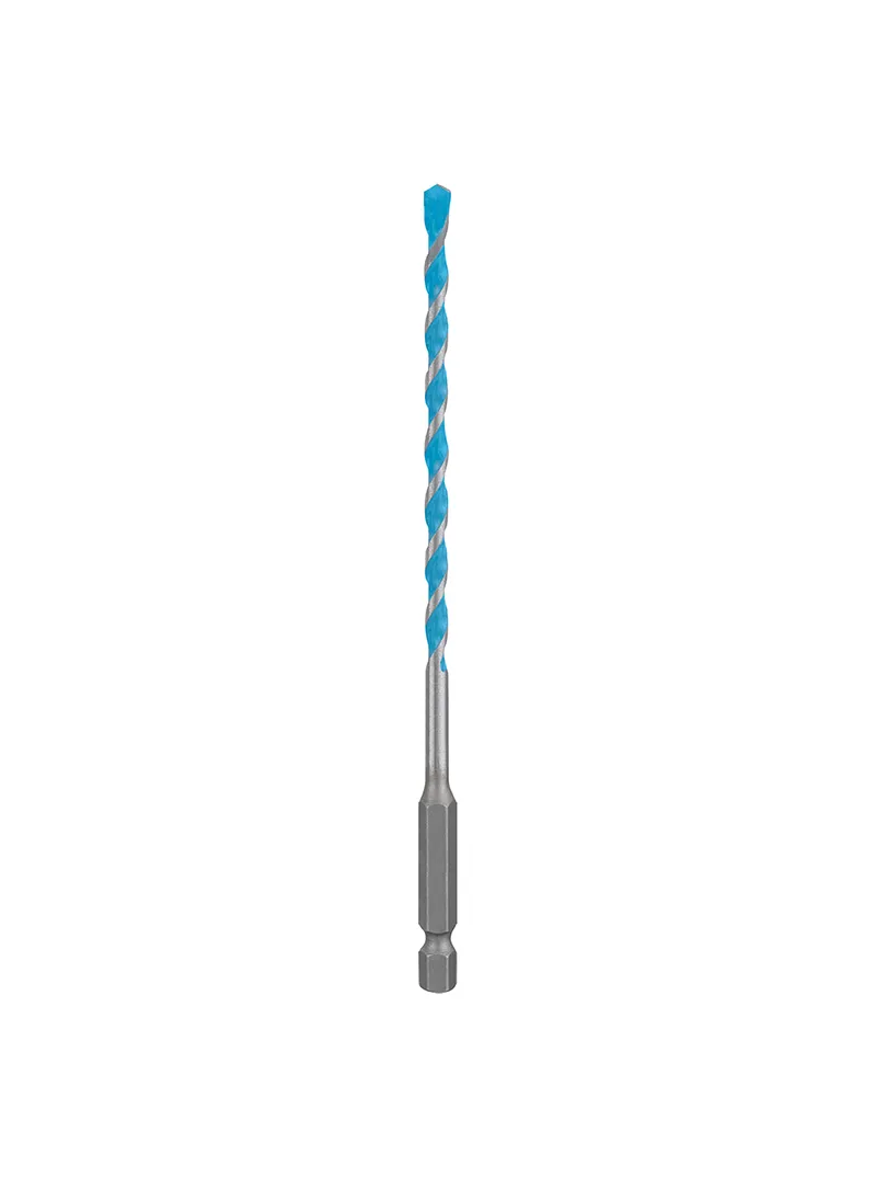 Broca tungsteno multipropósito 3/16" x 6" BOSCH broca BOSCH multipropósito de 3-16 pulgadas por 6 pulgadas para metal madera y concreto
