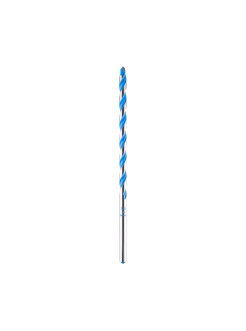 Broca tungsteno multipropósito 5/32" x 6" BOSCH broca BOSCH multipropósito de 5-32 pulgadas por 6 pulgadas para metal madera y concreto