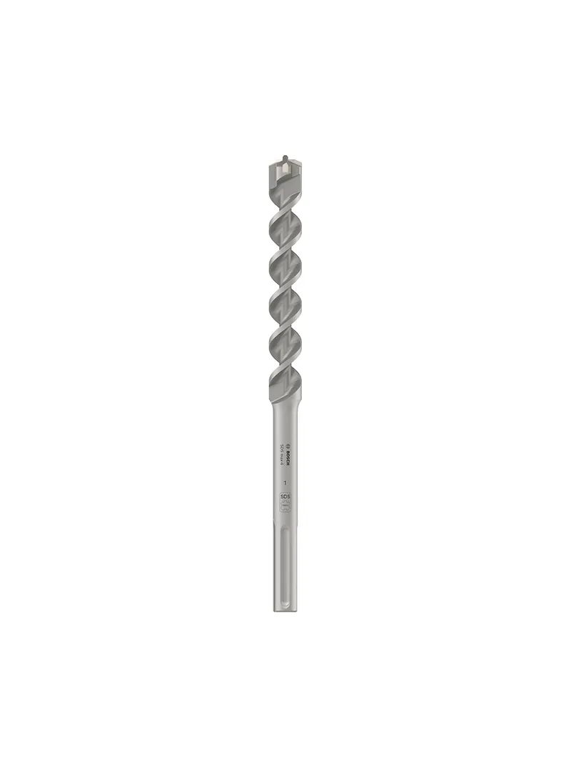 Broca tungsteno SDS-Max-4X 1" x 13" BOSCH broca BOSCH SDS Max 4X de tungsteno 1 pulgada x 13 pulgadas para concreto reforzado