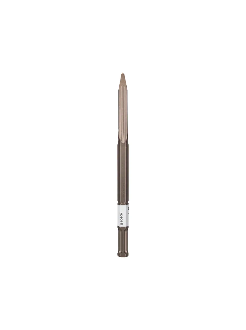 Cincel hexagonal agudo 22 mm autoafilable x 16" BOSCH cincel BOSCH hexagonal agudo de 22 mm autoafilable de 16 pulgadas para demolición y concreto