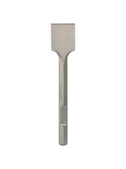 cincel BOSCH pala hexagonal 1 1-8 pulgada x 15 pulgadas x 80 mm para demolicion y remocion de material