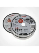 discos de corte extradelgados BOSCH de 4-1-2 pulgadas y 1 mm para acero inoxidable paquete de 10 unidades