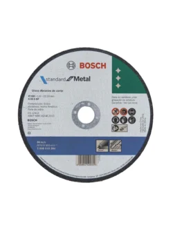 disco de corte BOSCH extradelgado tipo 1 de 7 pulgadas x 1.6 mm para metal