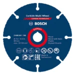 disco de corte multimaterial BOSCH de 76 mm con carburo de tungsteno para diversos materiales