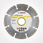 disco diamantado segmentado BOSCH de 4-1-2 pulgadas para corte de múltiples materiales de construcción