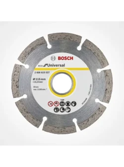 disco diamantado segmentado BOSCH de 4-1-2 pulgadas para corte de múltiples materiales de construcción