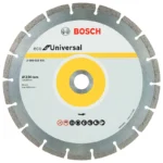 disco diamantado segmentado BOSCH de 9 pulgadas para corte de materiales de construcción y mampostería